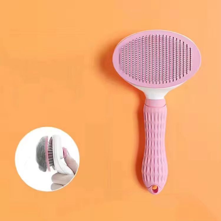 FurEase Stainless Steel Pet Grooming Comb for Dogs and Cats