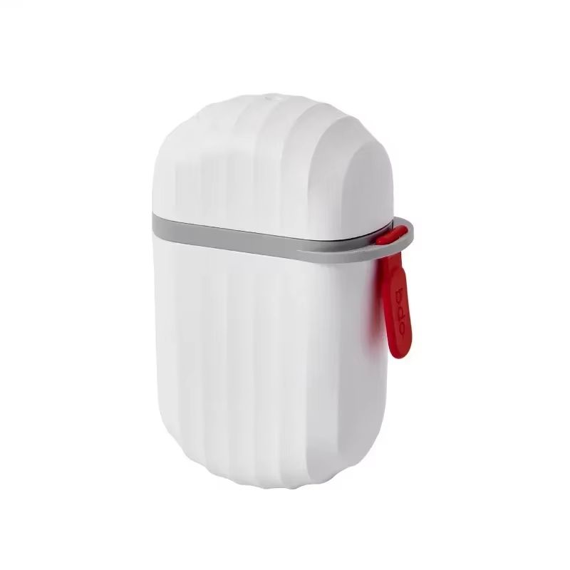 Portable Travel Soap Box with Lid and Drain Tray for Leakproof Storage
