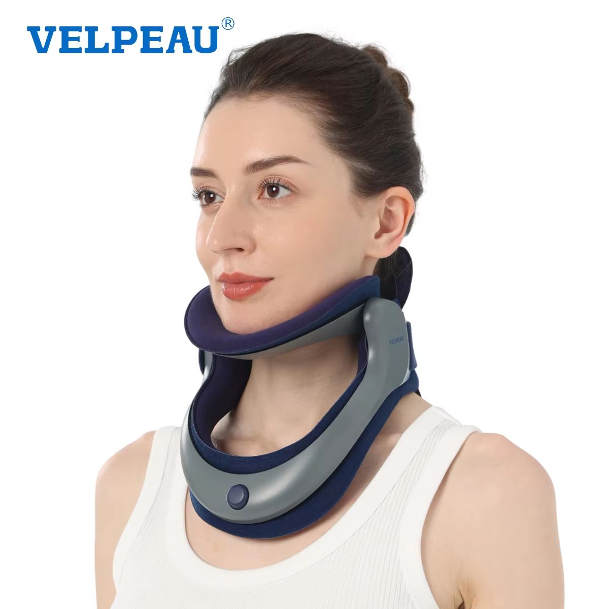 Adjustable Cervical Neck Traction Device Air Pressure Stretcher for Posture and Pain Relief