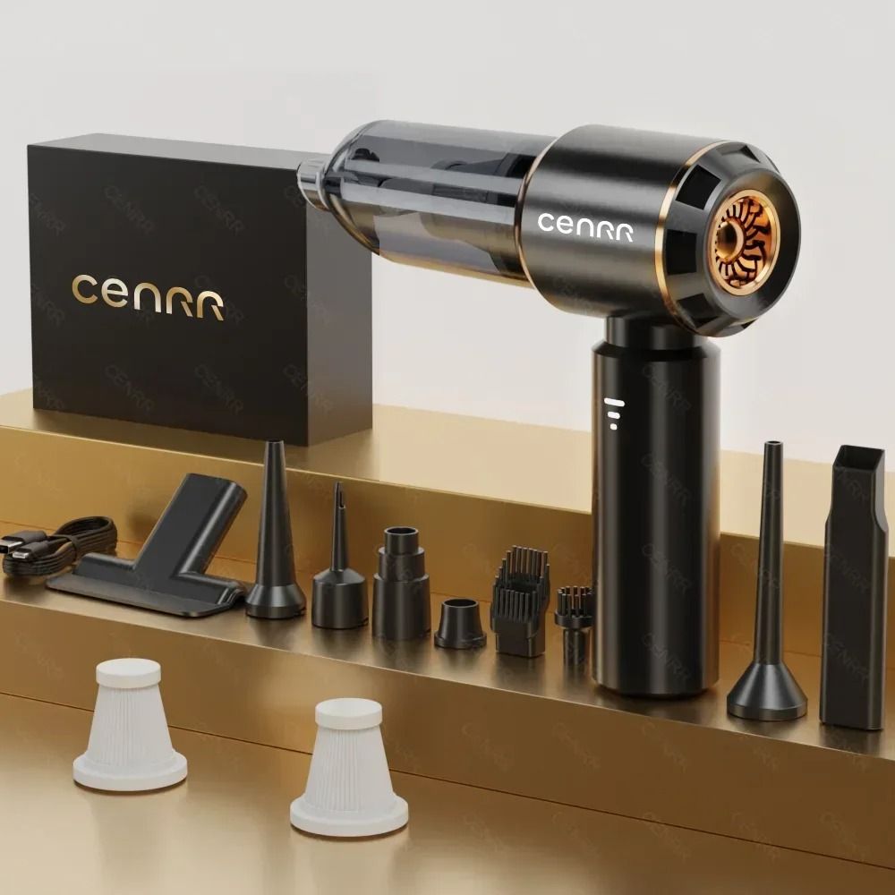 CENRR Cordless Car Vacuum 998000PA Portable High Power Handheld Cleaner