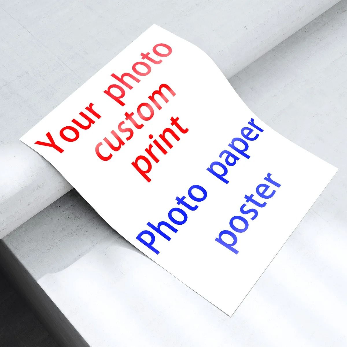 Custom Photo Satin Poster – Personalized Wall Art Print for Home Decor & Gifts
