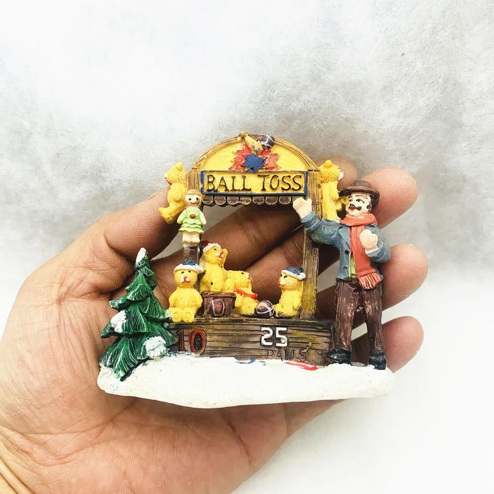 Mini Holiday Figurines & Miniature Desk Decor for Fairy Gardens, Sand Tables & Seasonal Displays