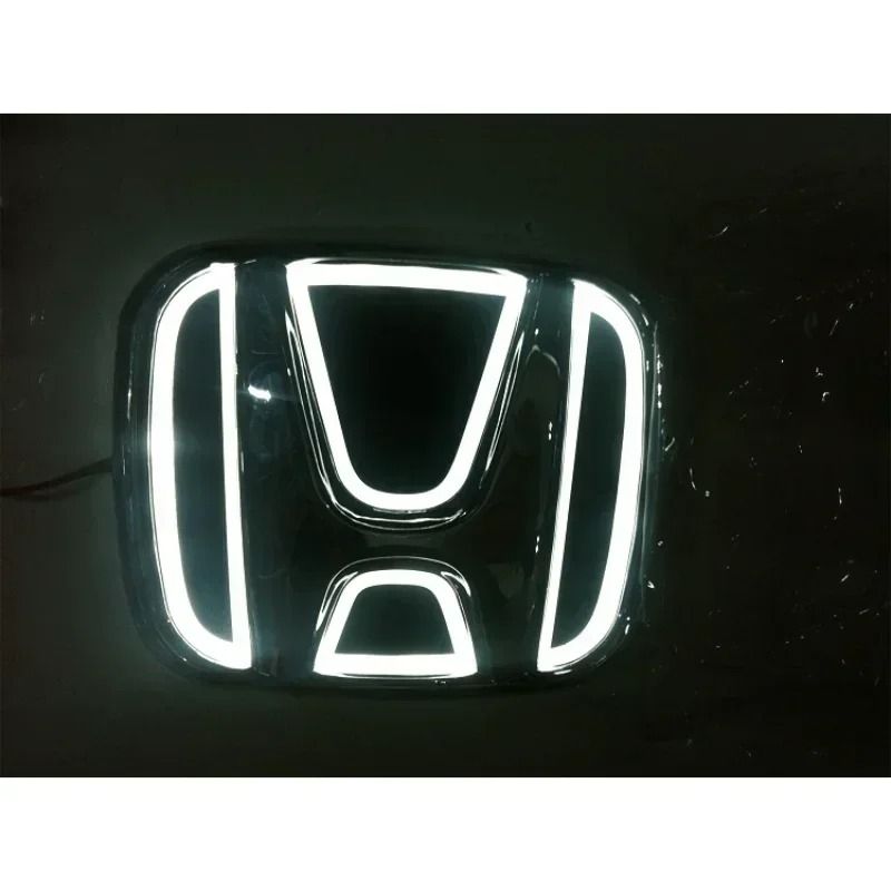 5D LED Honda Rear Emblem Light Badge Sticker for Civic, Accord, CR-V & More