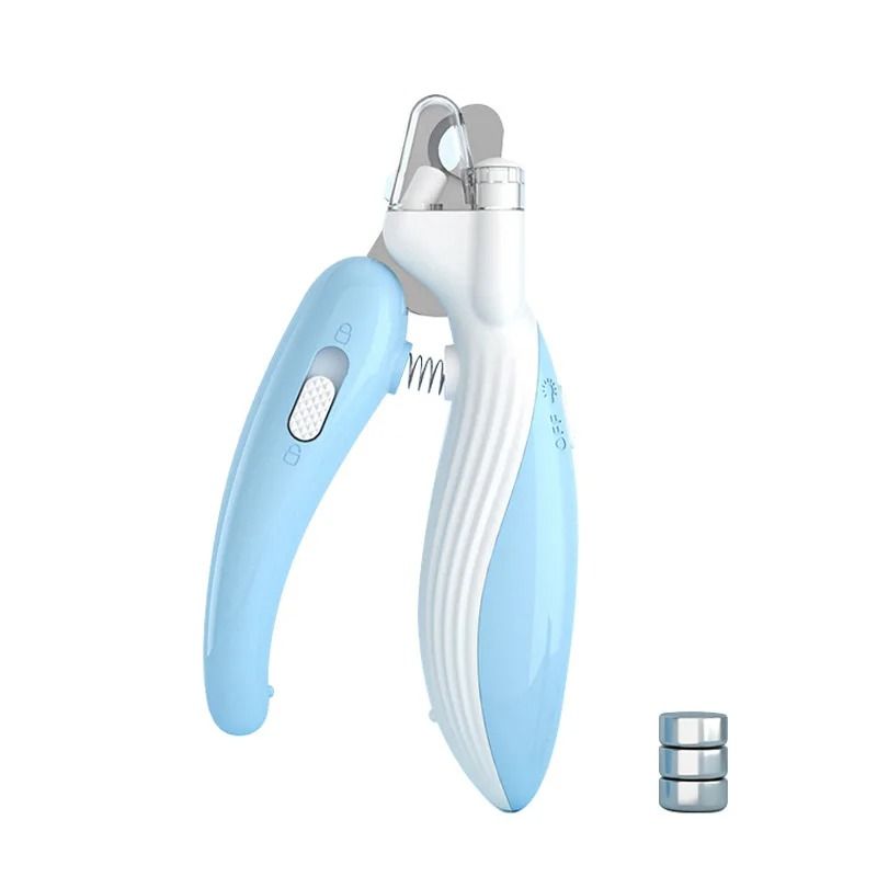 Professional LED Pet Nail Clippers with Safety Light for Dogs & Cats
