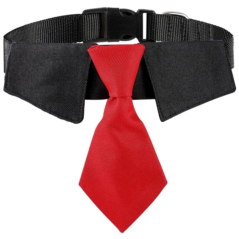 ElegantPaws Dog Wedding Suit Collar with Necktie