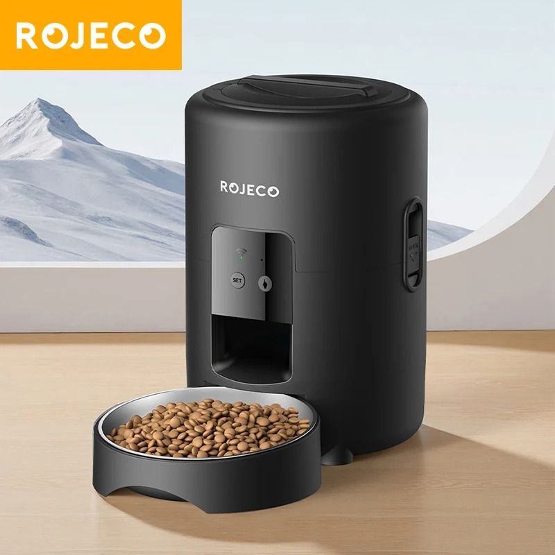 Smart WiFi Automatic Pet Feeder 2L for Cats & Small Dogs with App Control
