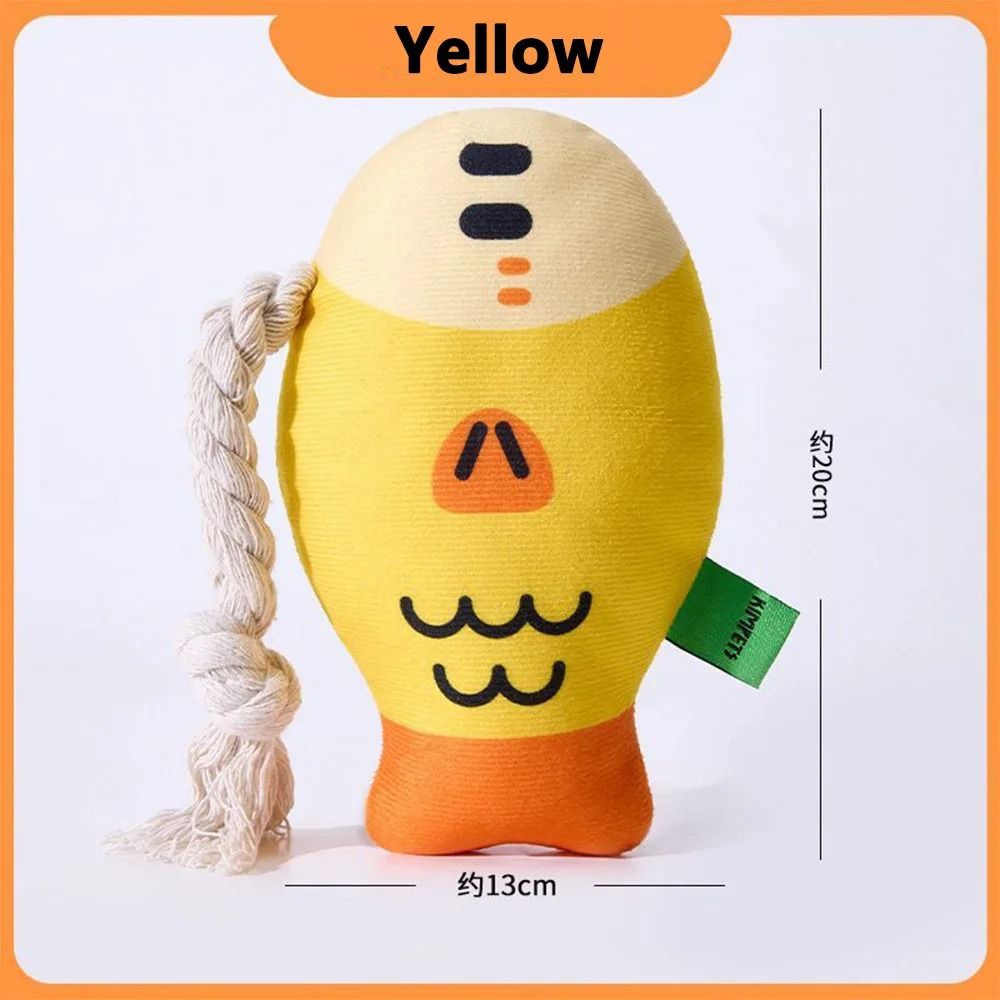Indestructible Plush Squeaky Dog Toy for Chewing & Training