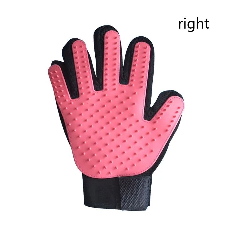 Pet Grooming Glove Hair Remover Brush for Dogs & Cats