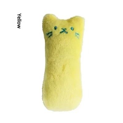 Interactive Catnip Plush Chew Toy with Sound for Cats & Kittens