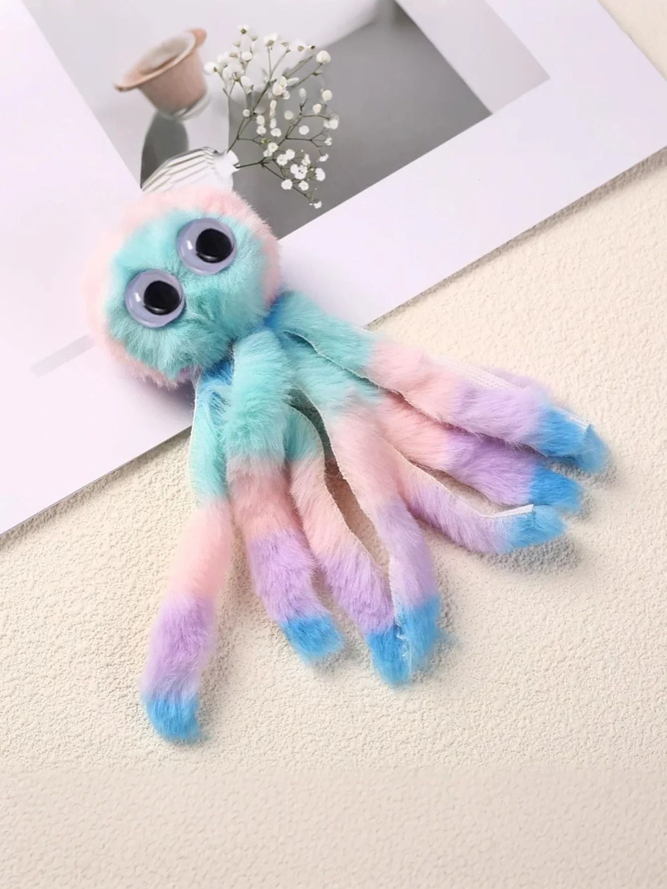 Octopus Kick & Chew Cat Toy – Plush Interactive Teaser Replacement for Indoor Cats