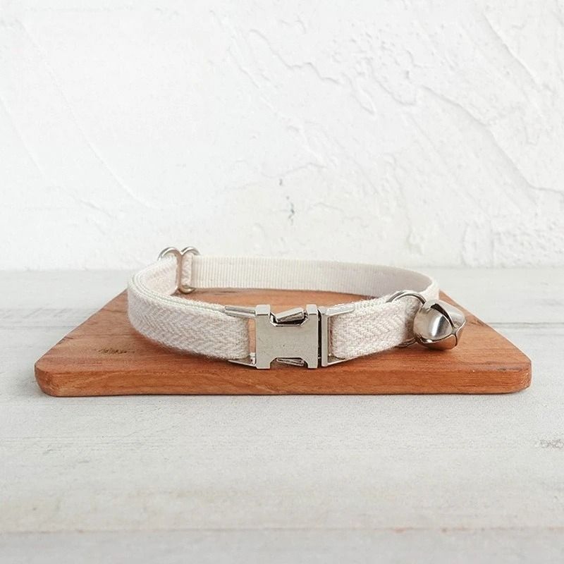 Personalized Bow Tie Pet Collar with Engraved ID Name Tag for Dogs & Cats