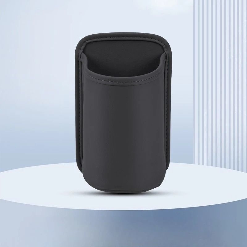 Faux Leather Car Cup Holder Organizer Multifunctional Storage Box