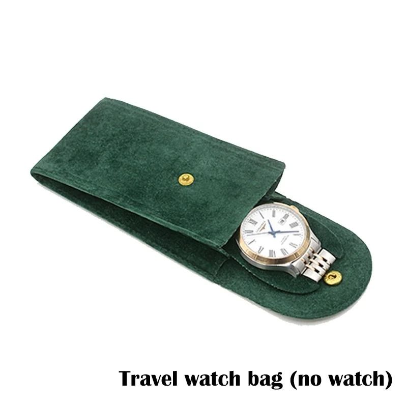 Portable Watch Storage Bag Travel Watch Box for Wristwatch Protection