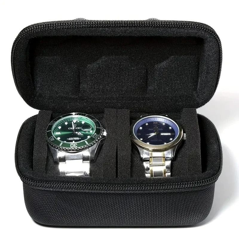 Portable EVA Watch Travel Case with Pillow and Hard Shell Protection
