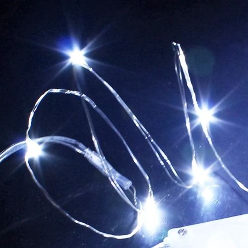 10Pcs Copper Wire LED Fairy String Lights for Wedding Christmas Party Decor