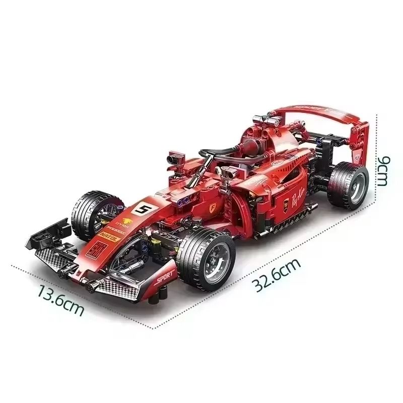 RB20 F1 Racing Car 42206 Building Blocks Kit 1639PCS Technical MOC Assembly Model Car Bricks Adult Gift Toy