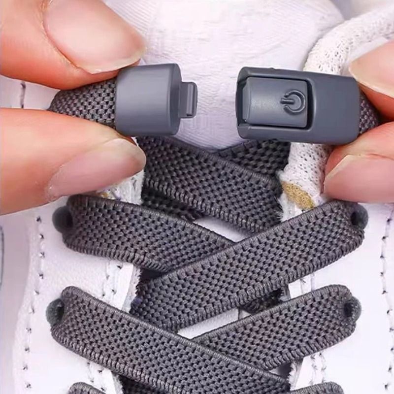 Elastic No Tie Shoelaces with Press Lock for Kids and Adults | Inspire ...