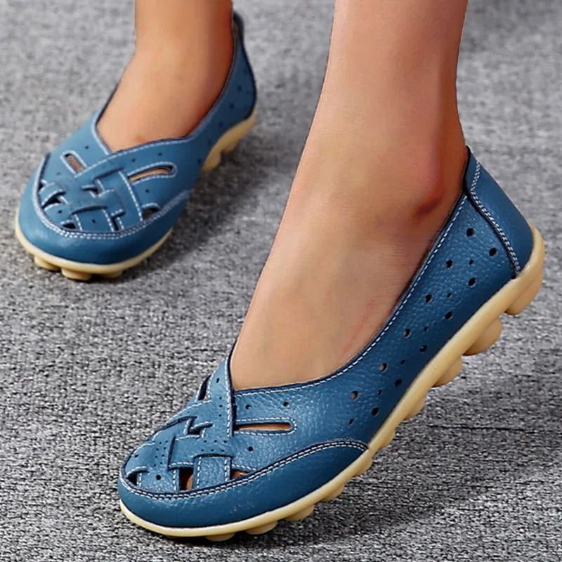Women’s Cushioned Comfort Slip-On Loafers