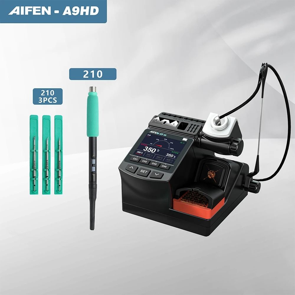 AIFEN A9HD 180W Digital Soldering Iron Station with Curve Mode