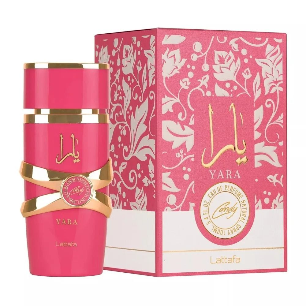 Lattafa Yara Candy Eau de Parfum for Women 3.4 oz 100 ml
