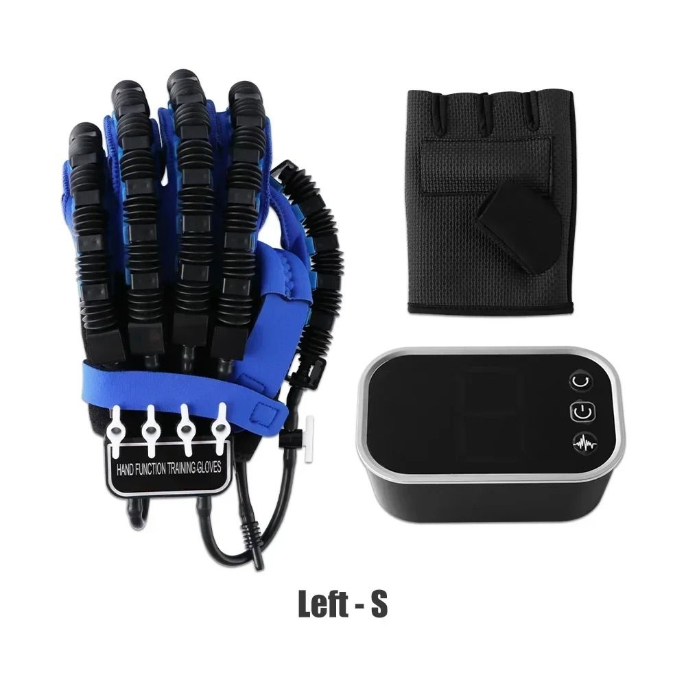 Left and Right Hand Finger Rehabilitation Glove for Stroke and Hemiplegia Therapy