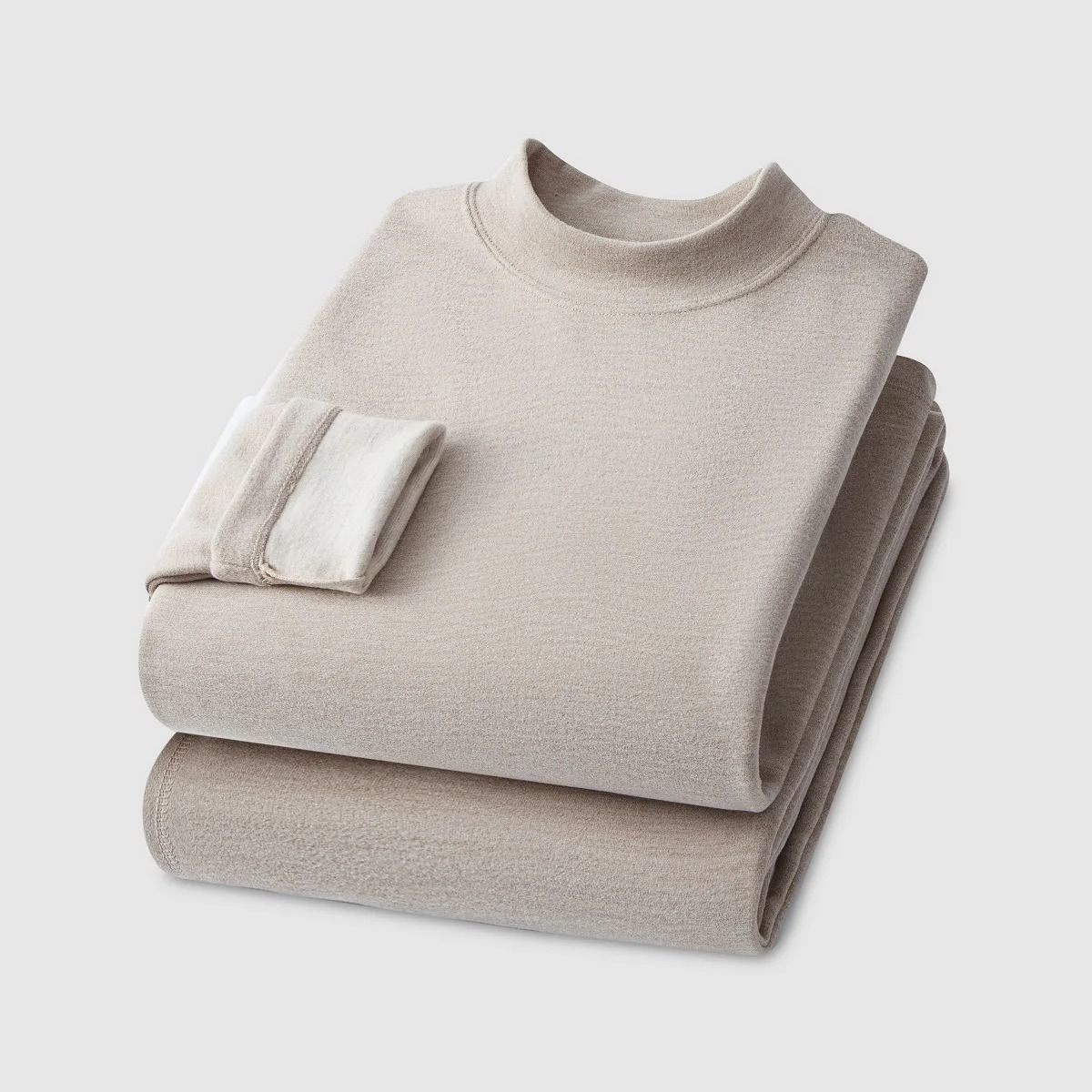 Mens and Womens Thermal Cashmere Silk Underwear Set