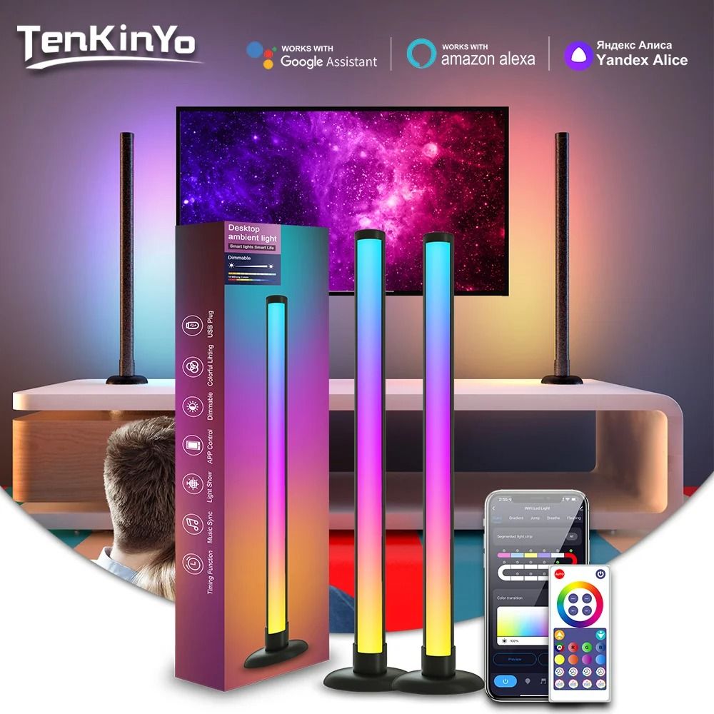 Light Desktop RGB Ambient LED Desktop Light with WiFi Bluetooth App Contro | Inspire ...