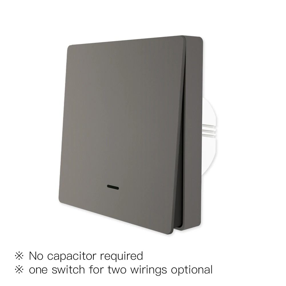 MOES Smart Light Switch ZigBee No Neutral Wire Works with Alexa and Google Home