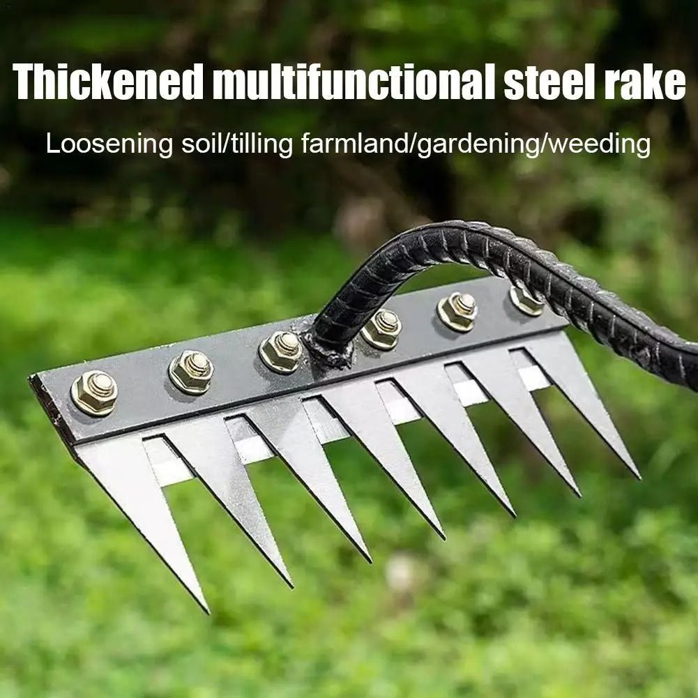Garden Hoe Weeding Tool for Digging Loosening Soil and Farm Work