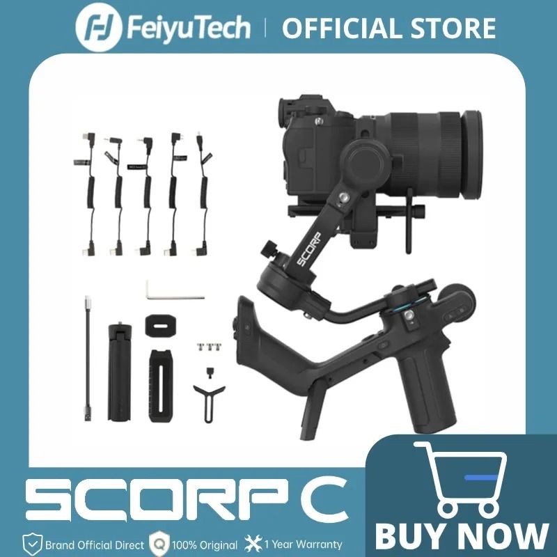 FeiyuTech SCORP C 3 Axis Handheld Gimbal Stabilizer for DSLR Cameras