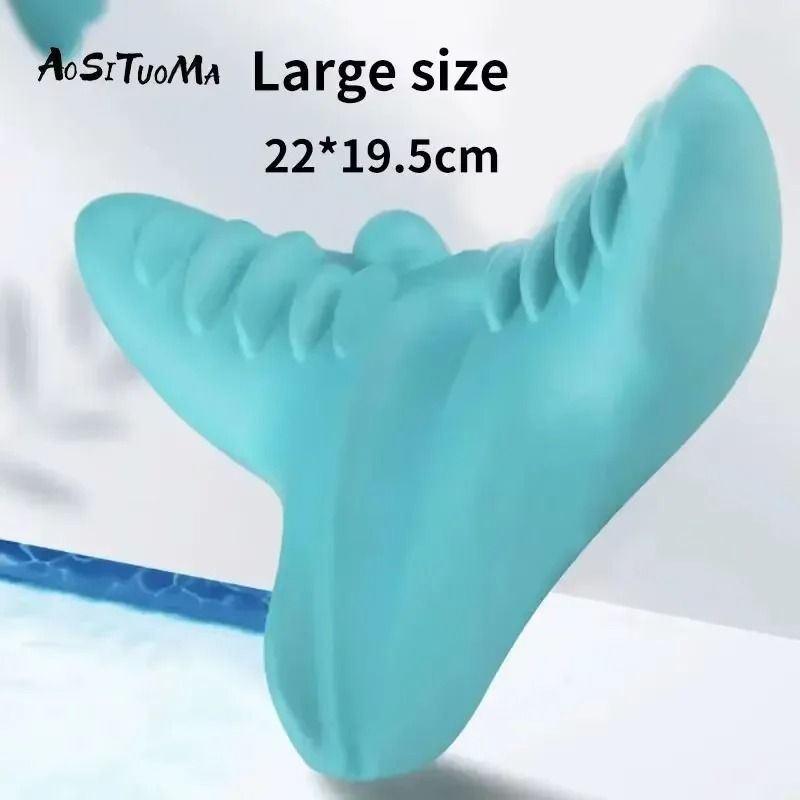 Cervical Traction Neck Relaxer Pillow for Spine Alignment and Muscle Relief