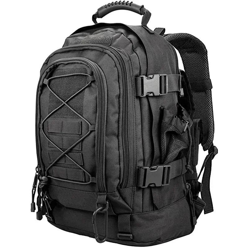 60L Military Tactical Backpack Army Molle Assault Rucksack Outdoor Travel Gear