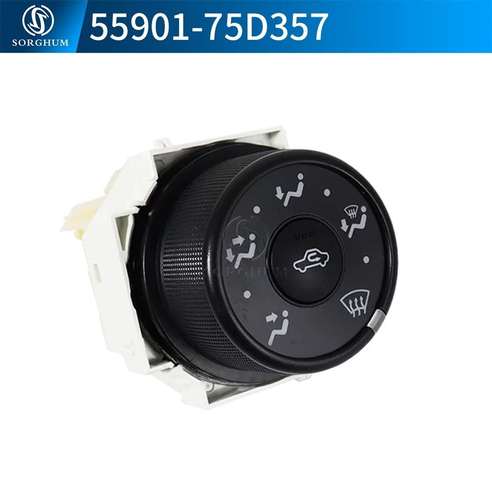 AC Blower Knob Panel Wind Speed Control Switch for Toyota Corolla
