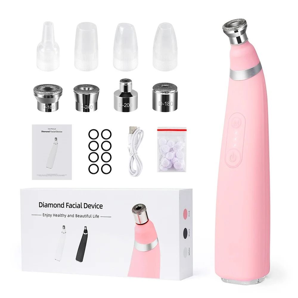 Foreverlily Portable Diamond Peeling Microdermabrasion Facial Cleaning Device