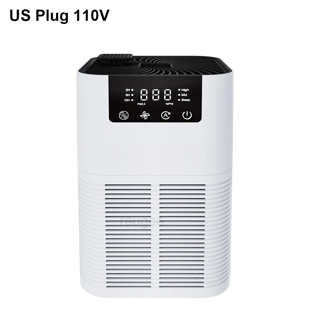 Air Purifier Smoke Odor Negative Ion Generator Aromatherapy HEPA Air Cleaner