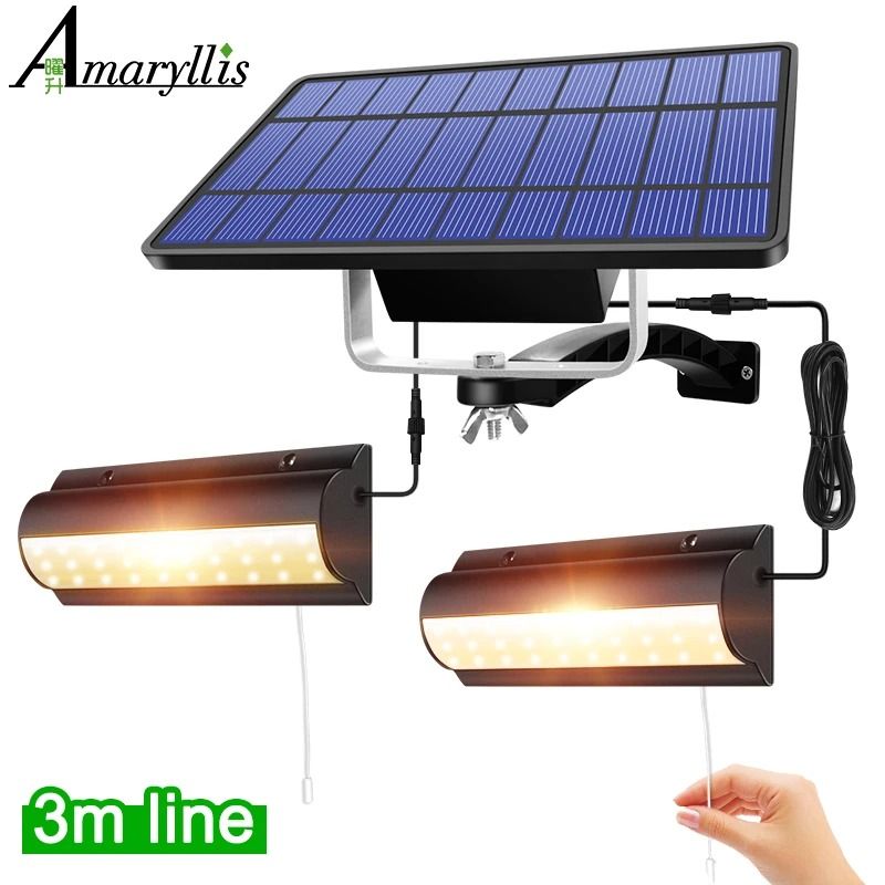 Upgraded Solar Pendant Light with Auto On Off and Pull Switc | Inspire ...