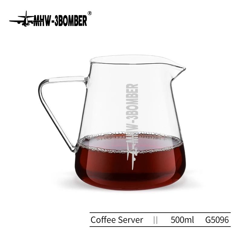 MHW 3BOMBER 500ml Glass Coffee Server Pour Over Brewer