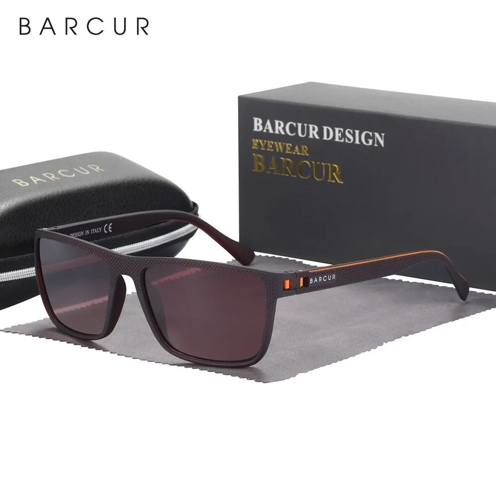 BARCUR TR90 Polarized Sport Sunglasses