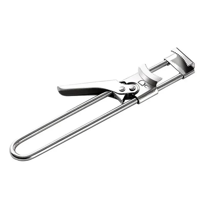 Adjustable Multi Function Stainless Steel Bottle and Jar Opener