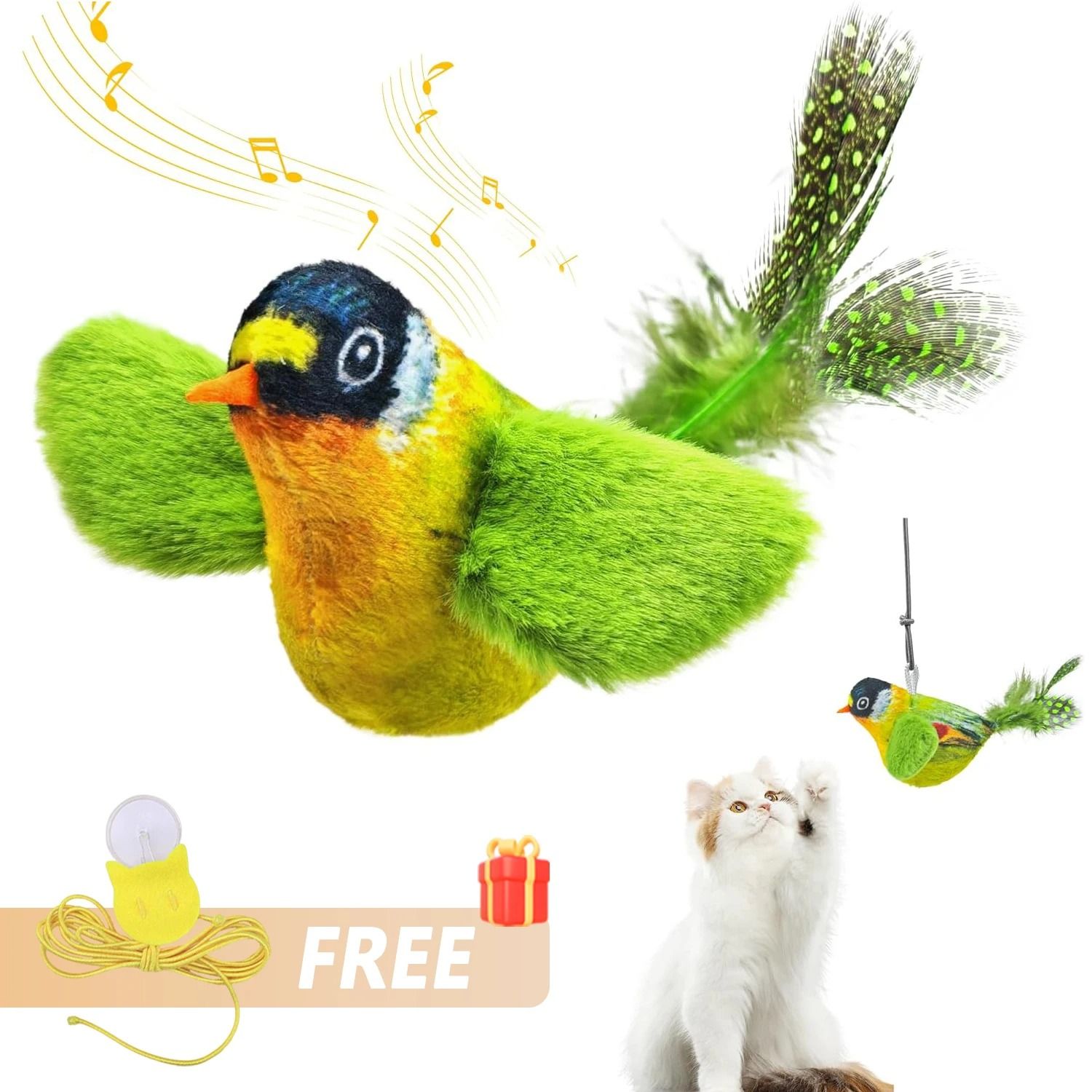 Interactive Smart Rolling Pet Ball Toy with Faux Tail for Dogs and Cats