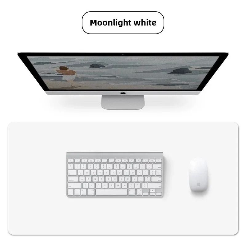 Large PU Leather Desk Protector Mat Waterproof Mouse Pad for Office and Gaming