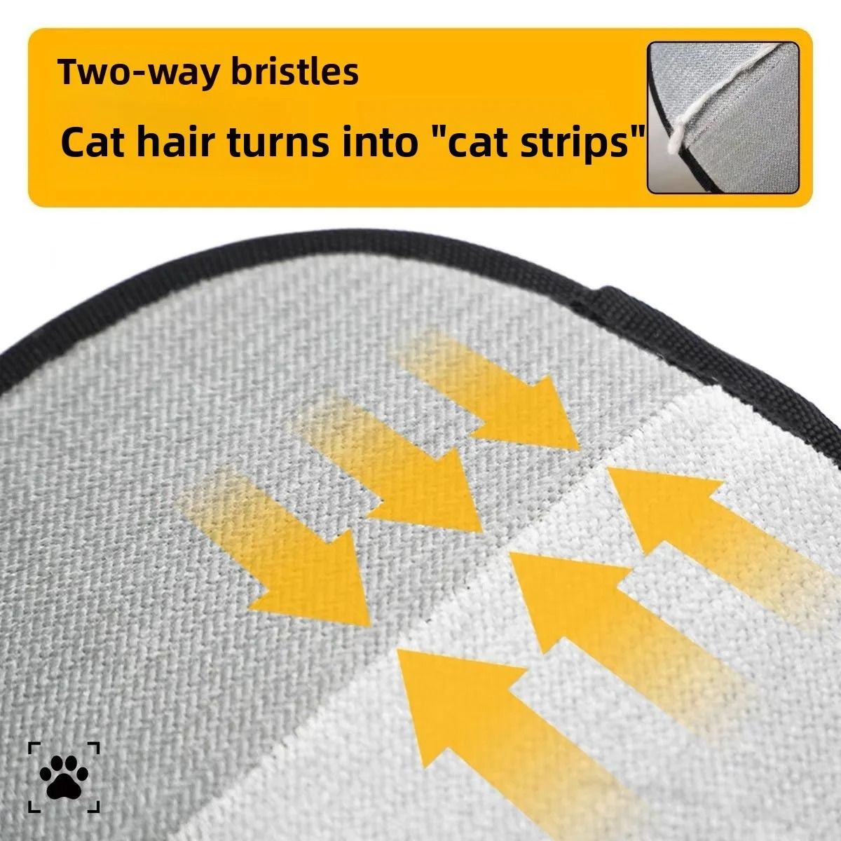 Pet Hair Removal Glove Pet Hair Comb Electrostatic Grooming Mitt for Dogs and Cats