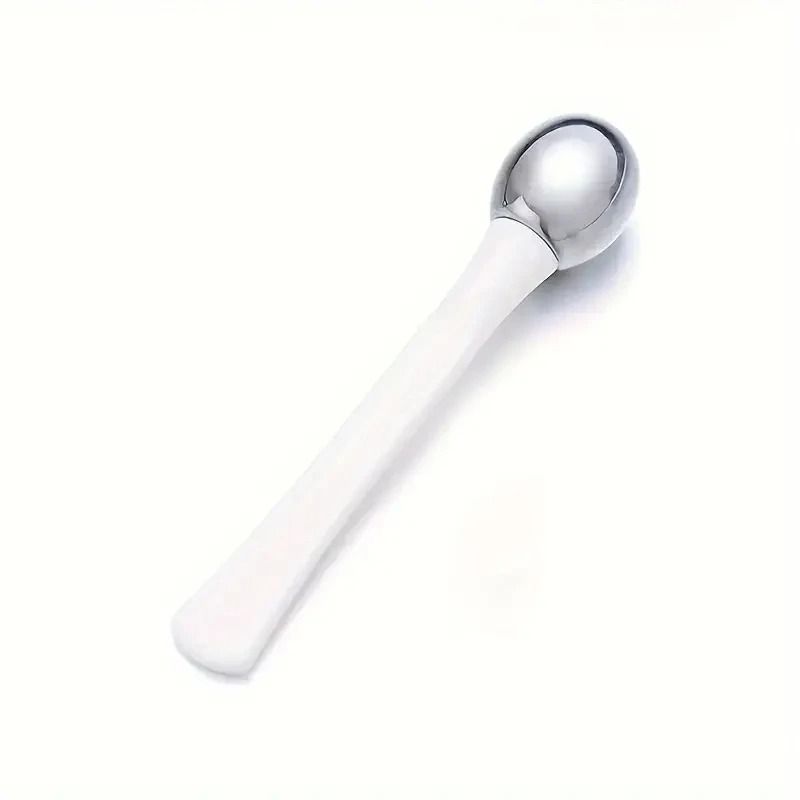 Eye Roller Massage Stick Face Cream Applicator Cosmetic Spatula Gold Alloy Skin Care Tool
