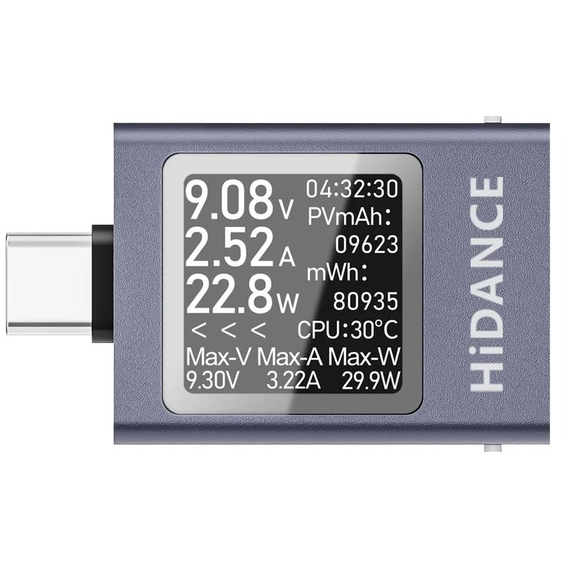 13 in 1 Multifunction Digital DC 4.5 to 50V 0 to 12A Power Meter Tester