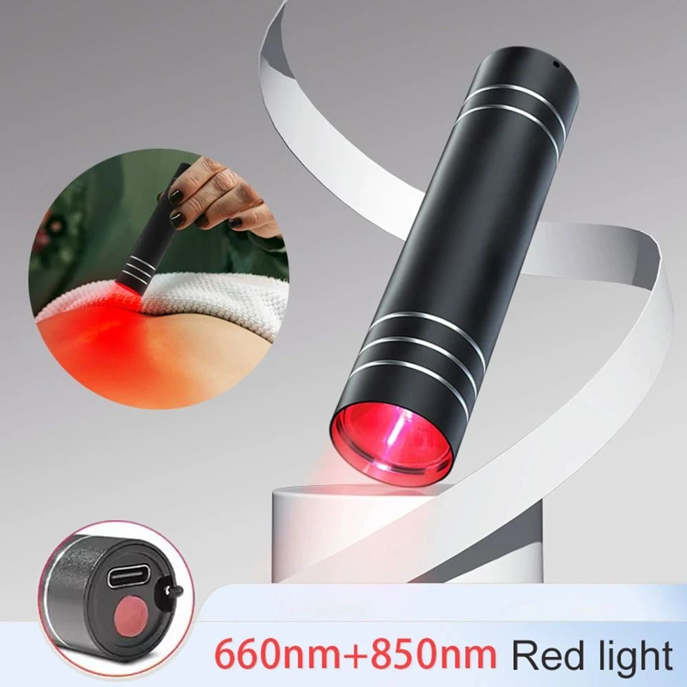 Mini Therapy Pen LED Red Light Phototherapy Handheld Near Infrared Lamp