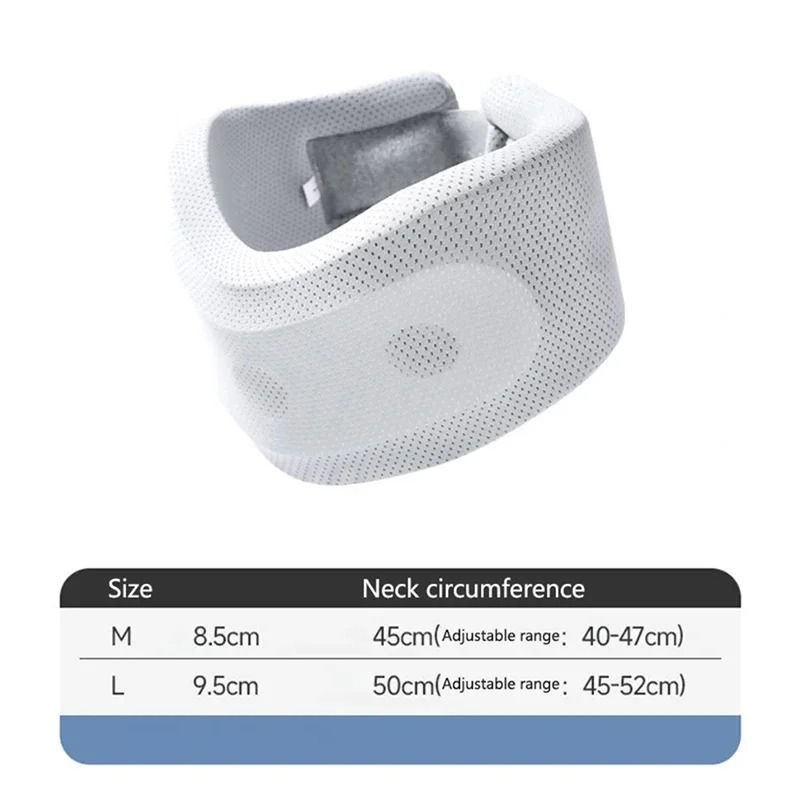 Neck Support Cervical Pillow Adjustable Soft Sponge Foam for Pain Relief and Travel Comfort