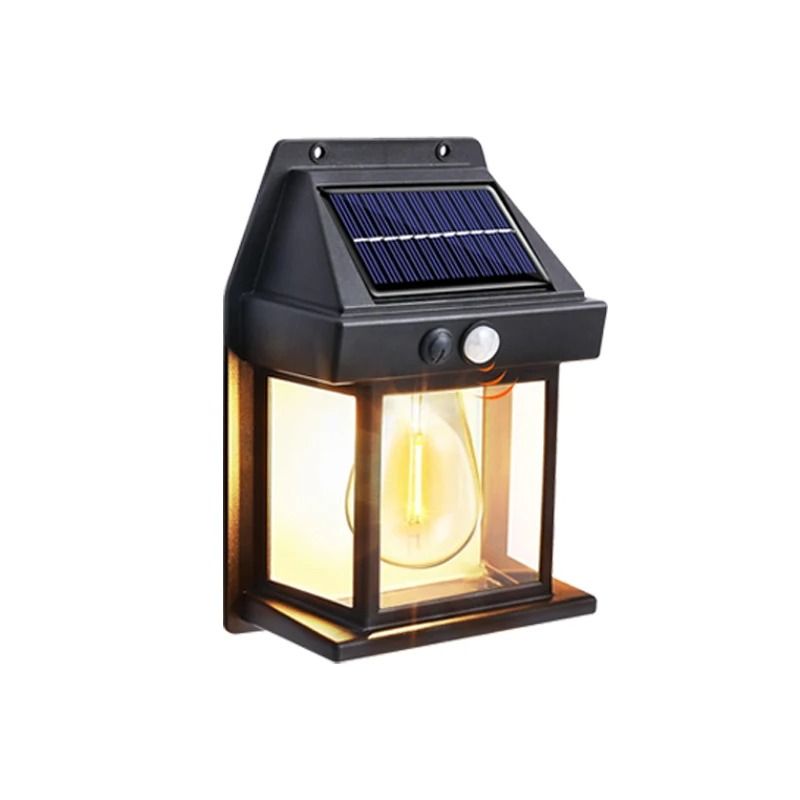 Solar Powered Outdoor Wall Light Motion Sensor Waterproof LED Lamp