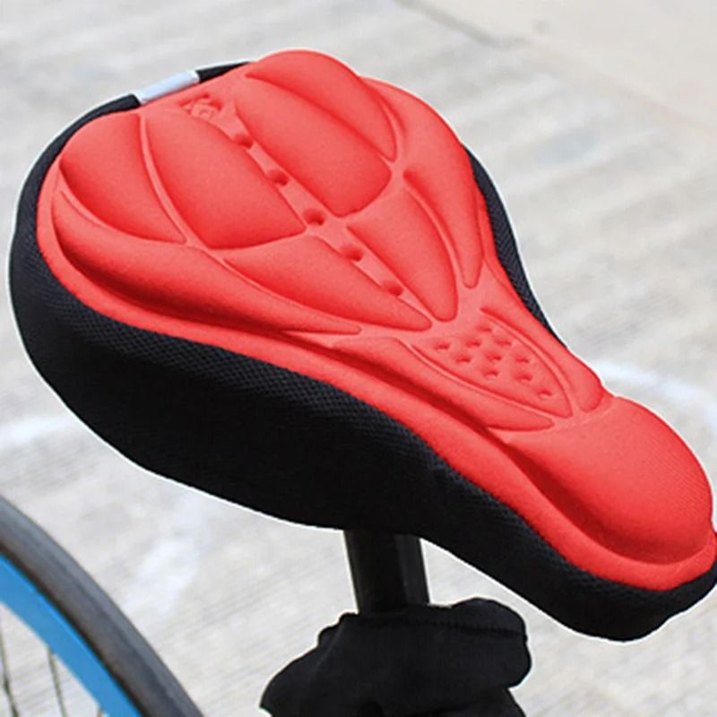3D Soft Foam Bike Saddle Cover Comfortable Bicycle Seat Cushion