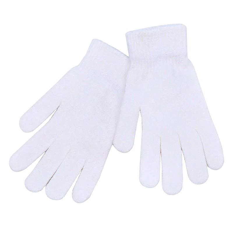 Women Knitted Solid Hand Warmer Gloves Thicken Lining Autumn Winter