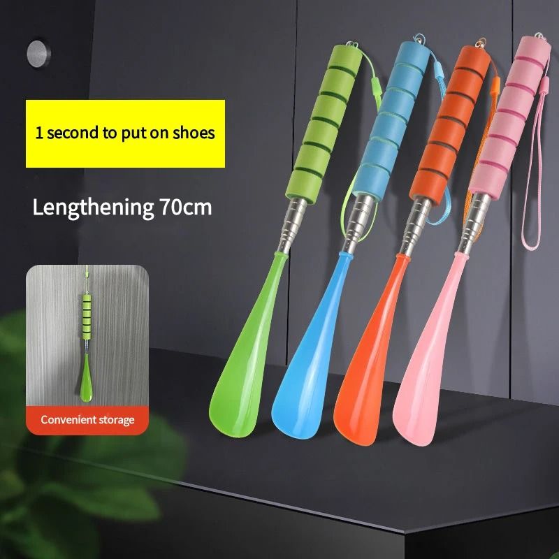 Shdo Spoon Stretchable Long Metal Shoehorn Adjustable Shoe Spoon for Ea | Inspire ...